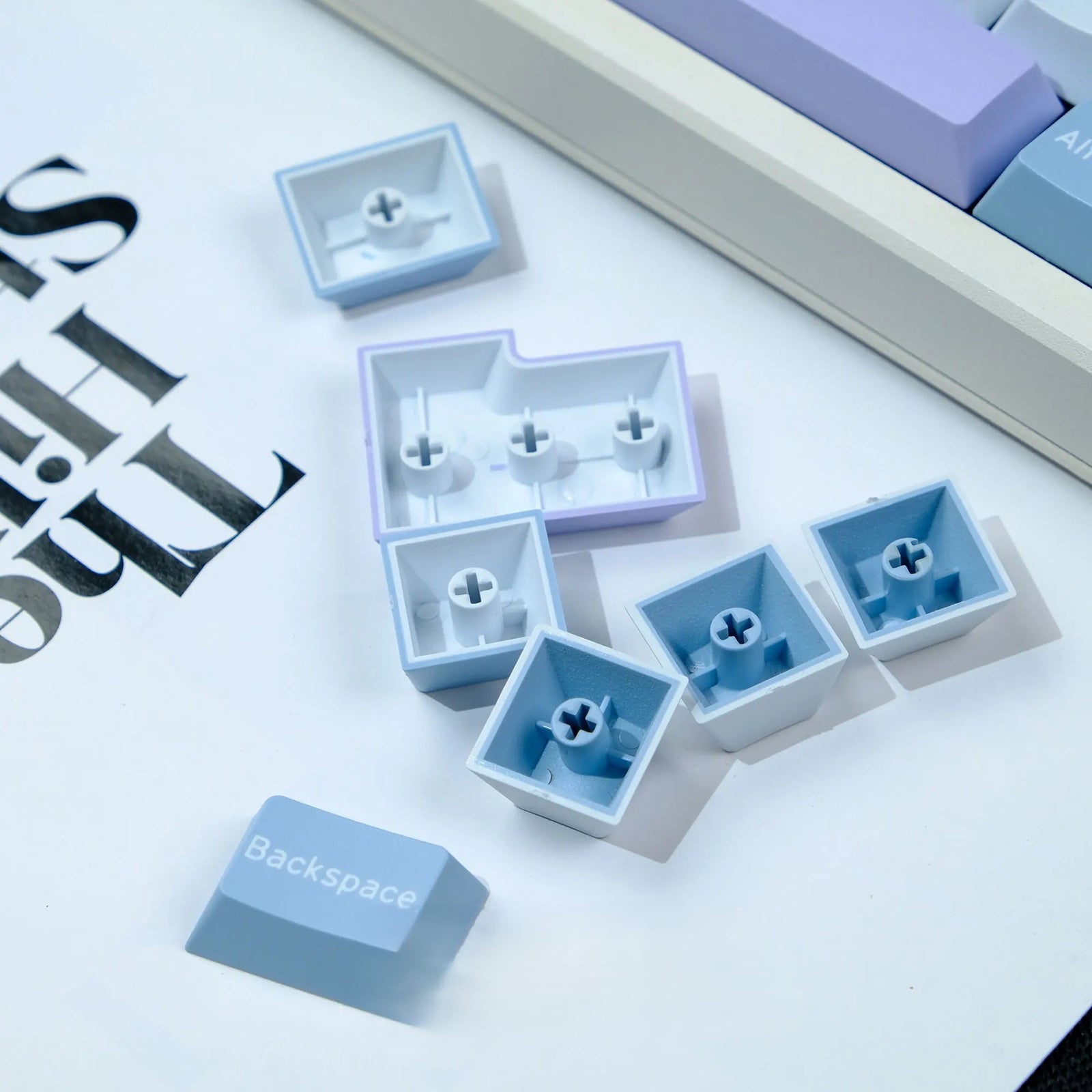 Pastel Keycaps - PBT - Cherry - 156 Keycaps