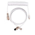 Coiled Cable - White